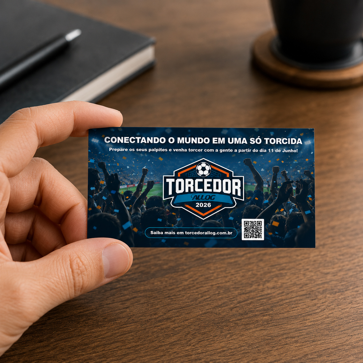 Cartão Impresso - Torcedor Allog