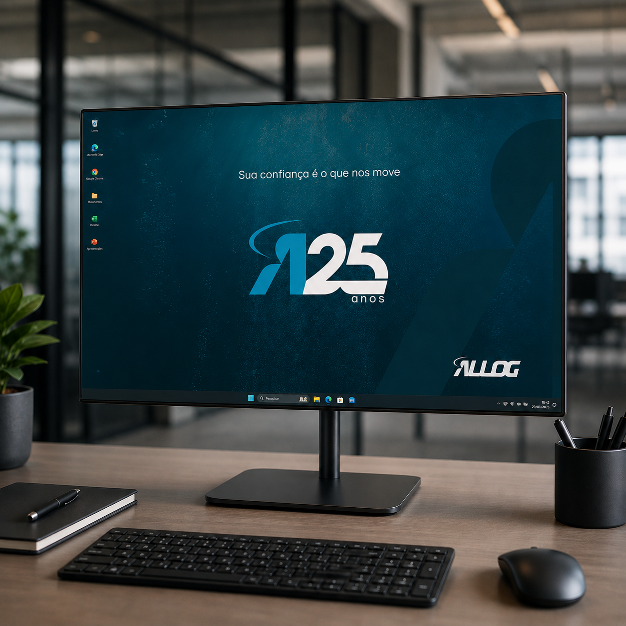 Wallpaper — 25 anos Allog