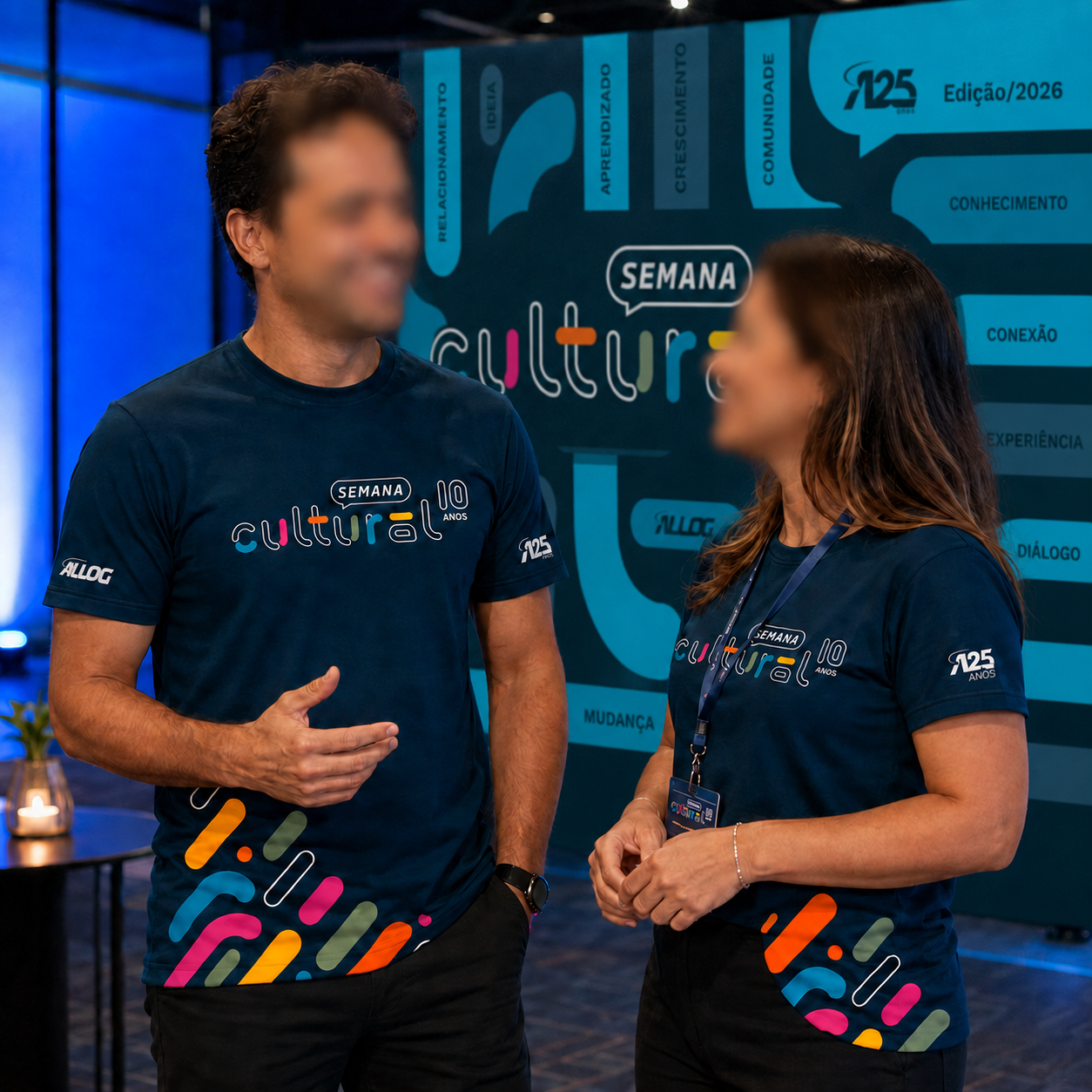 Camiseta Semana Cultural Allog — 10ª edição